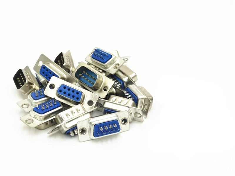 xjs XJSXZC Computer DB Male Female Solder Type Adapter D-SUB Connector 10 Pairs (DB9) - Image 3